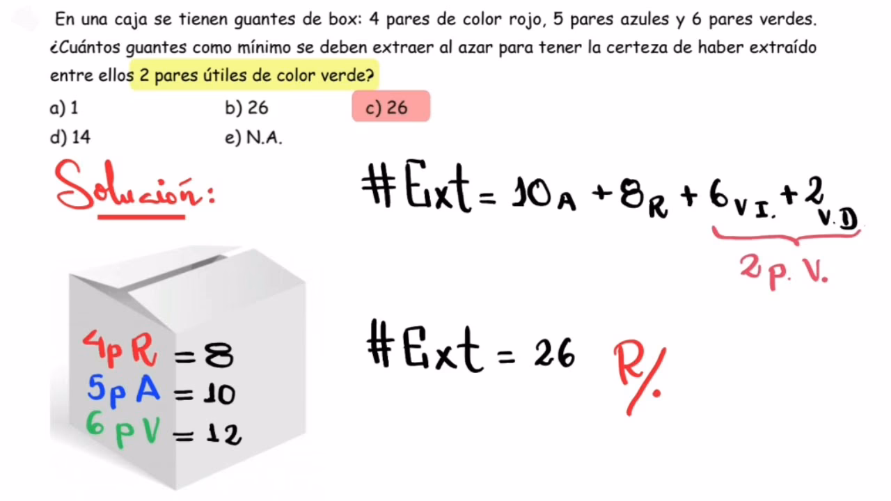¿Cuántos pares de zapatos hay en una caja?