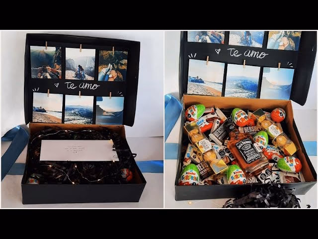 ¿Cómo regalar a tu novio con compartimento en forma de corazón?