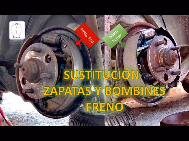 ¿Por qué no tocar con las manos la superficie del tambor que está en contacto con las zapatas?