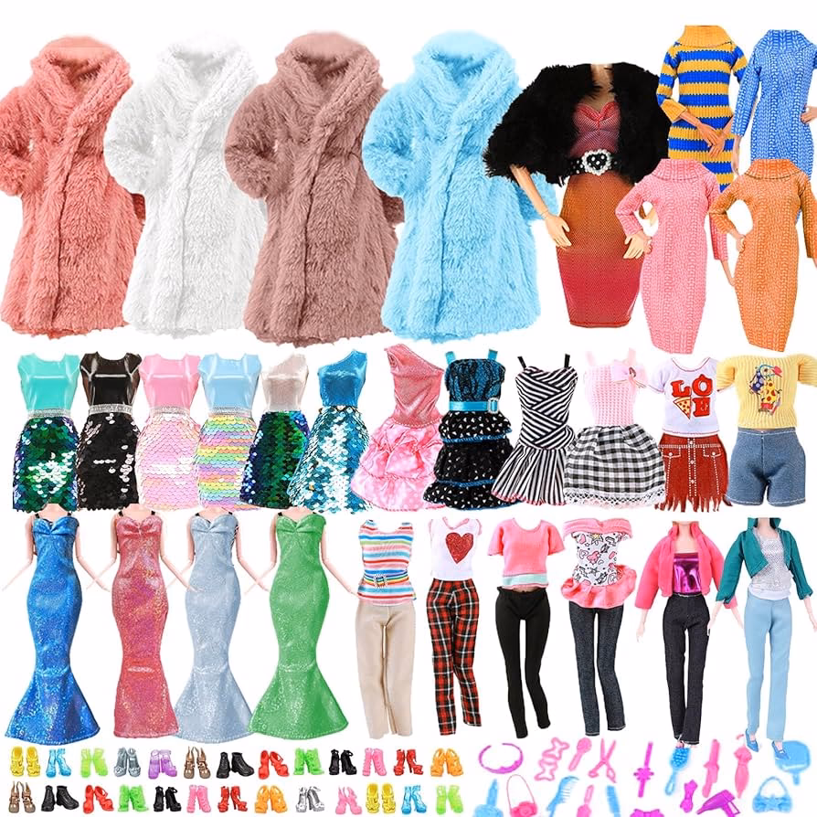 ¿Qué ofrece Barbie ropa para vestir a sus muñecas?