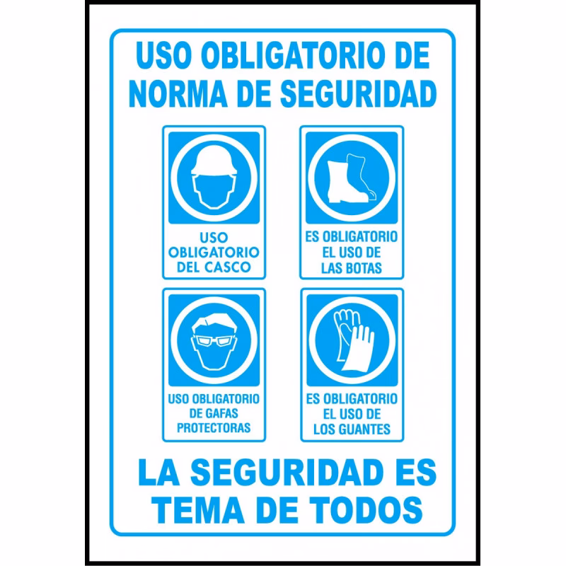 ¿Cuáles son los colores de las señales de seguridad?