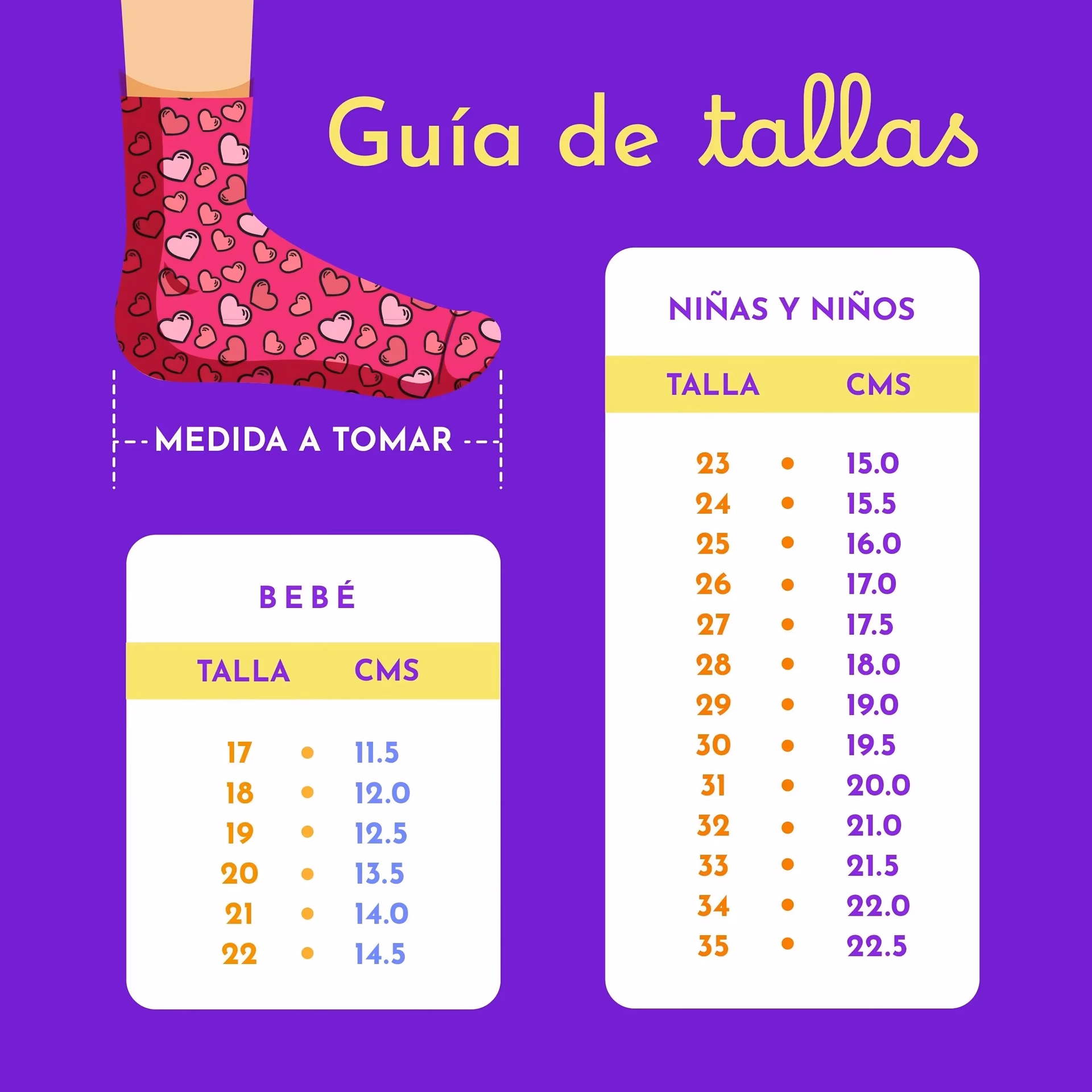¿Cómo encontrar la talla correcta de calzado para niños?