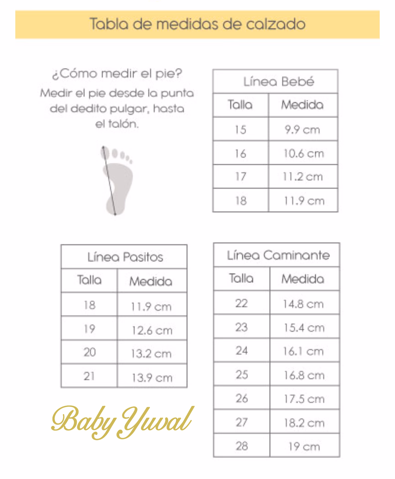 ¿Cómo elegir la talla de zapato?