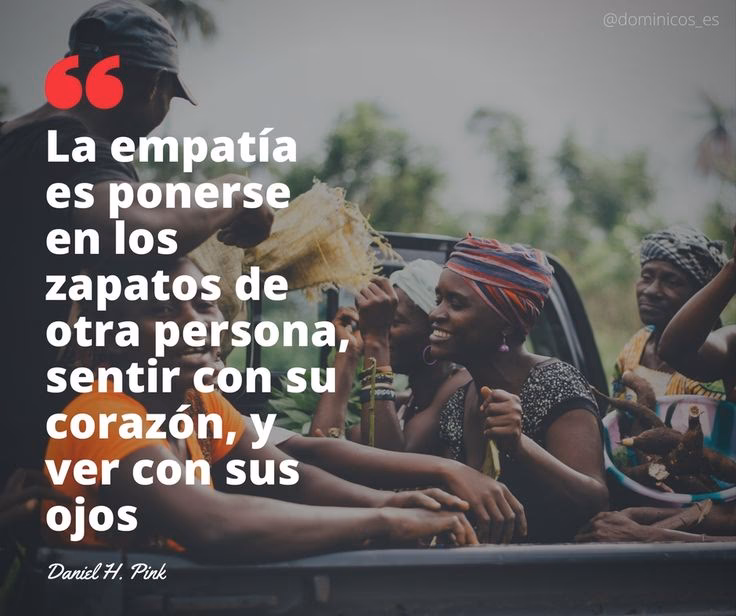 ¿Cómo se dice Cuando te pones en el lugar del otro?