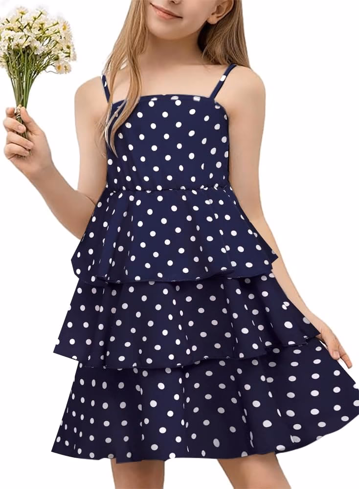 ¿Qué son los vestidos de lunares para niñas?