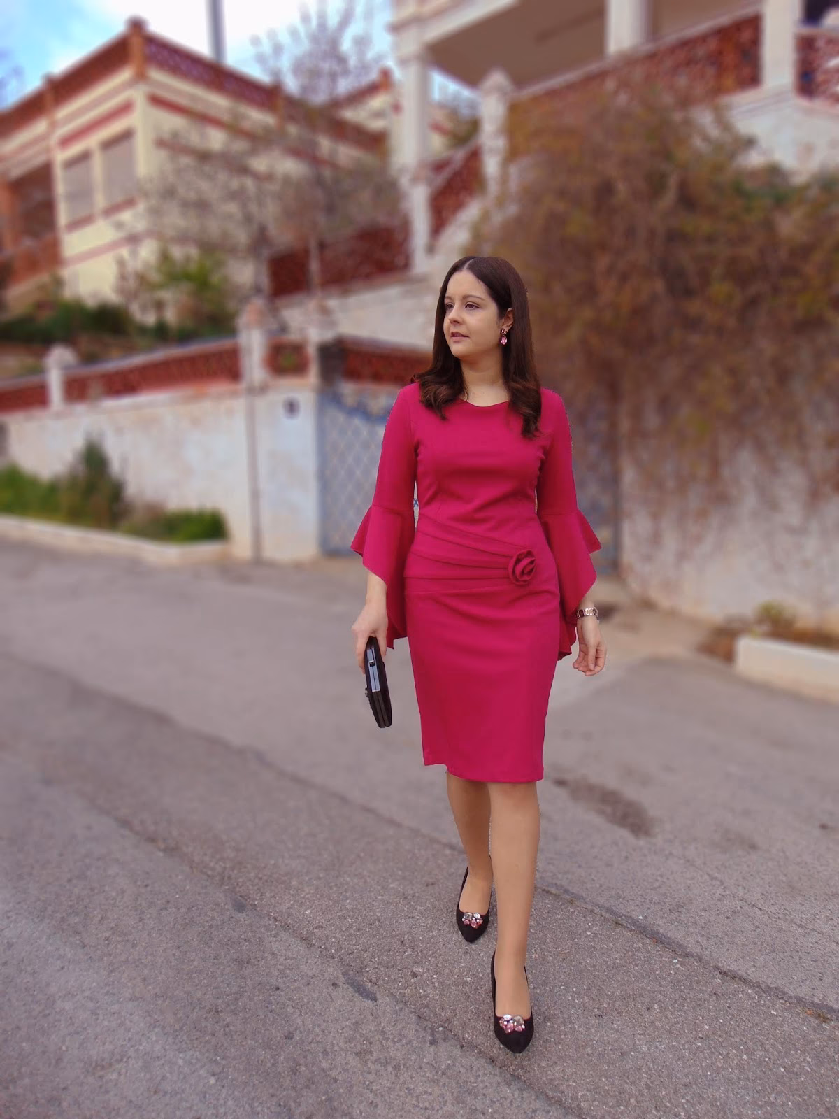 ¿Cómo combinar el rosado con el negro?