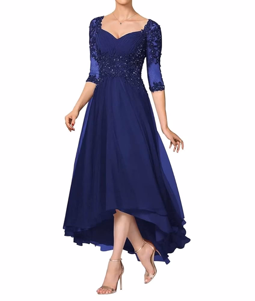 ¿Cuáles son los vestidos azules de verano?