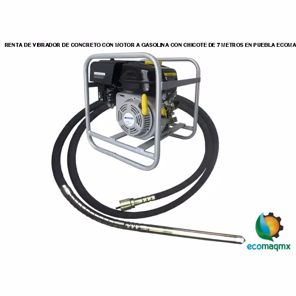 ¿Cómo se apaga un vibrador de concreto a gasolina?