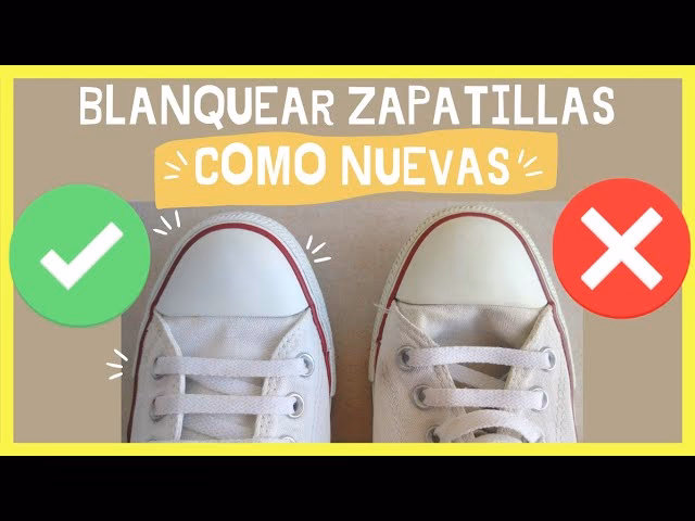 ¿Cómo limpiar el calzado de color?