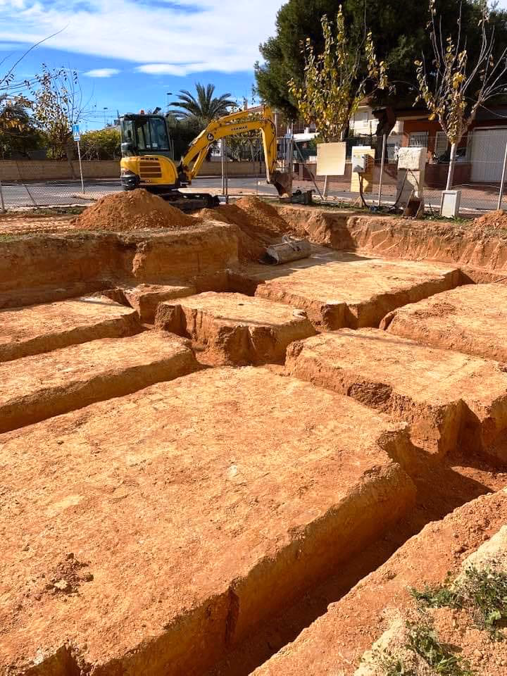 ¿Cómo se compacta la zanja?