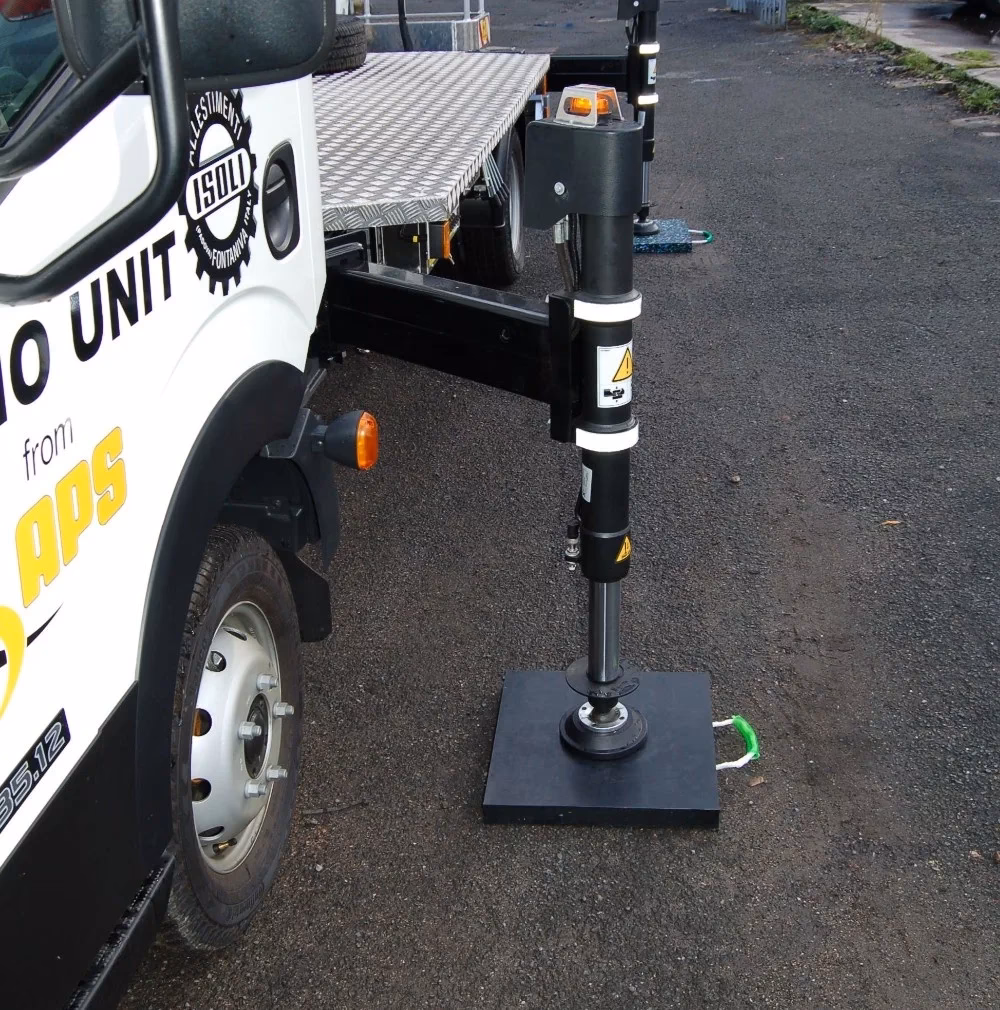 ¿Cómo funciona un estabilizador de grúa?