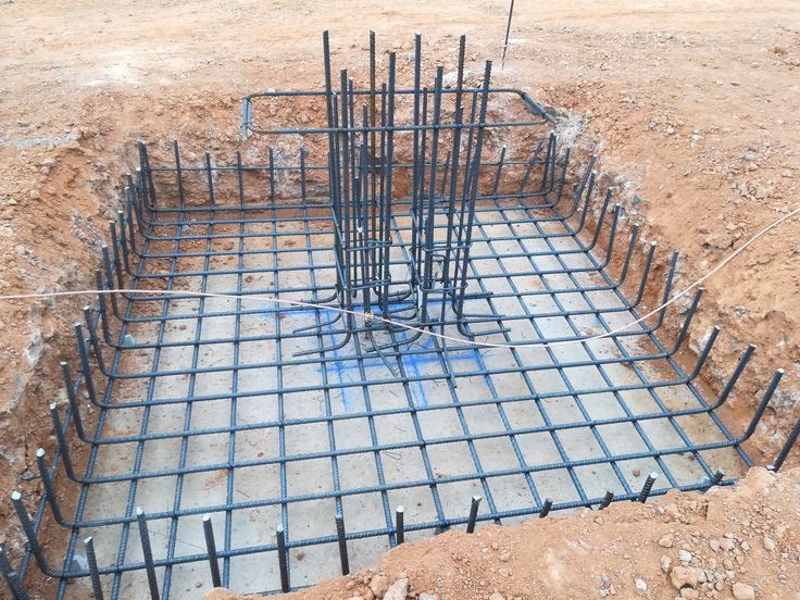 ¿Cuáles son los diferentes tipos de zapatas de concreto reforzado?