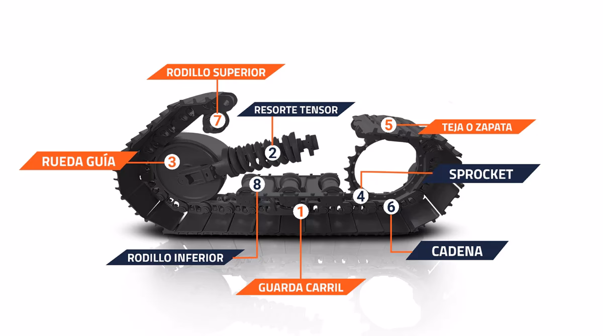 ¿Cuál es la diferencia entre rodillos y zapatas?