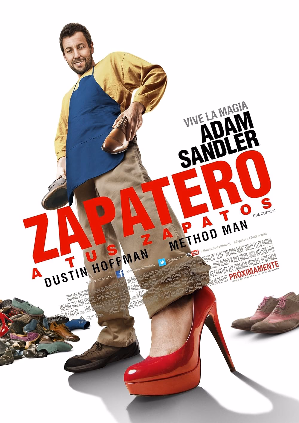 ¿De qué trata la película “y que los zapatos”?