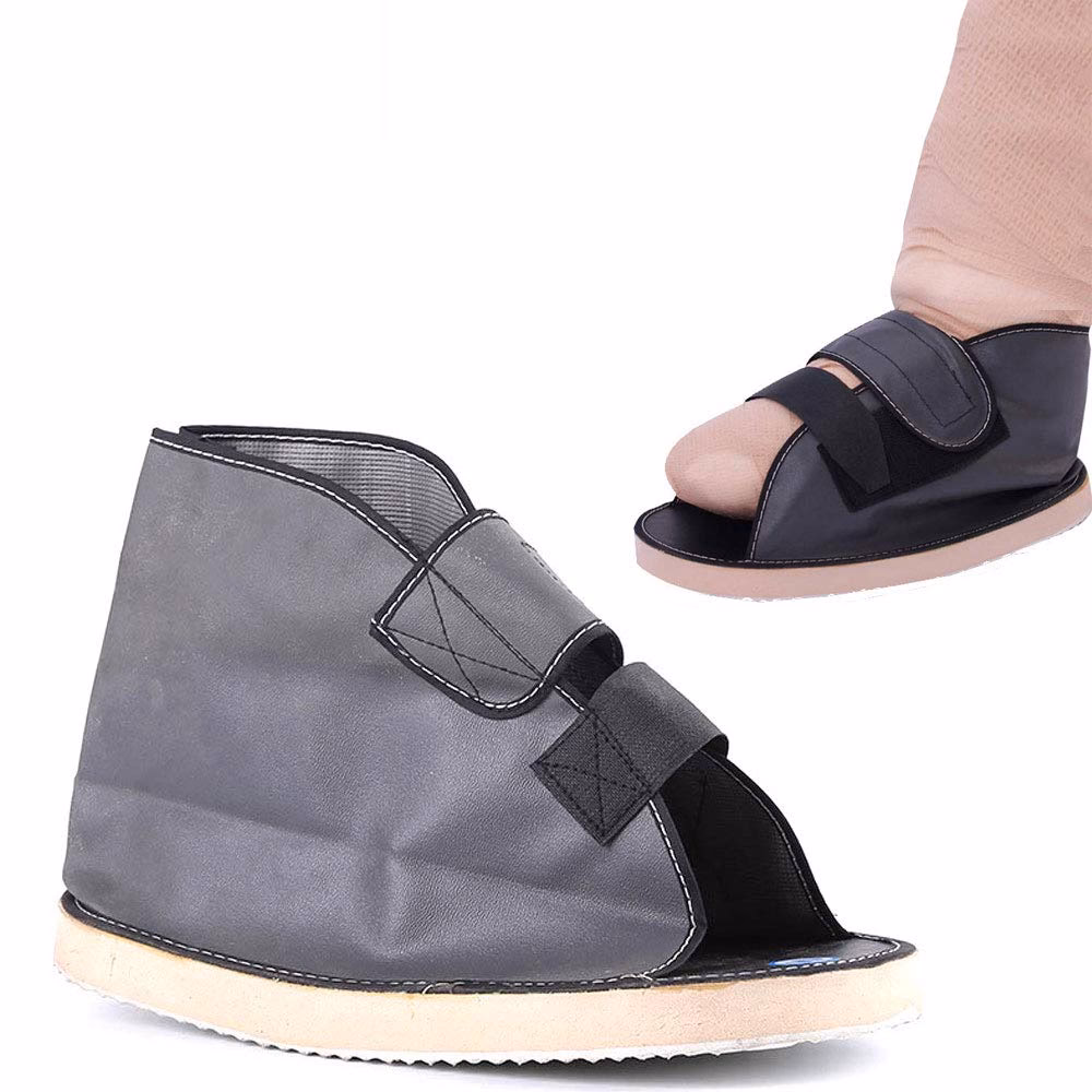 ¿Cuáles son las características del calzado después de una fractura de calcáneo?