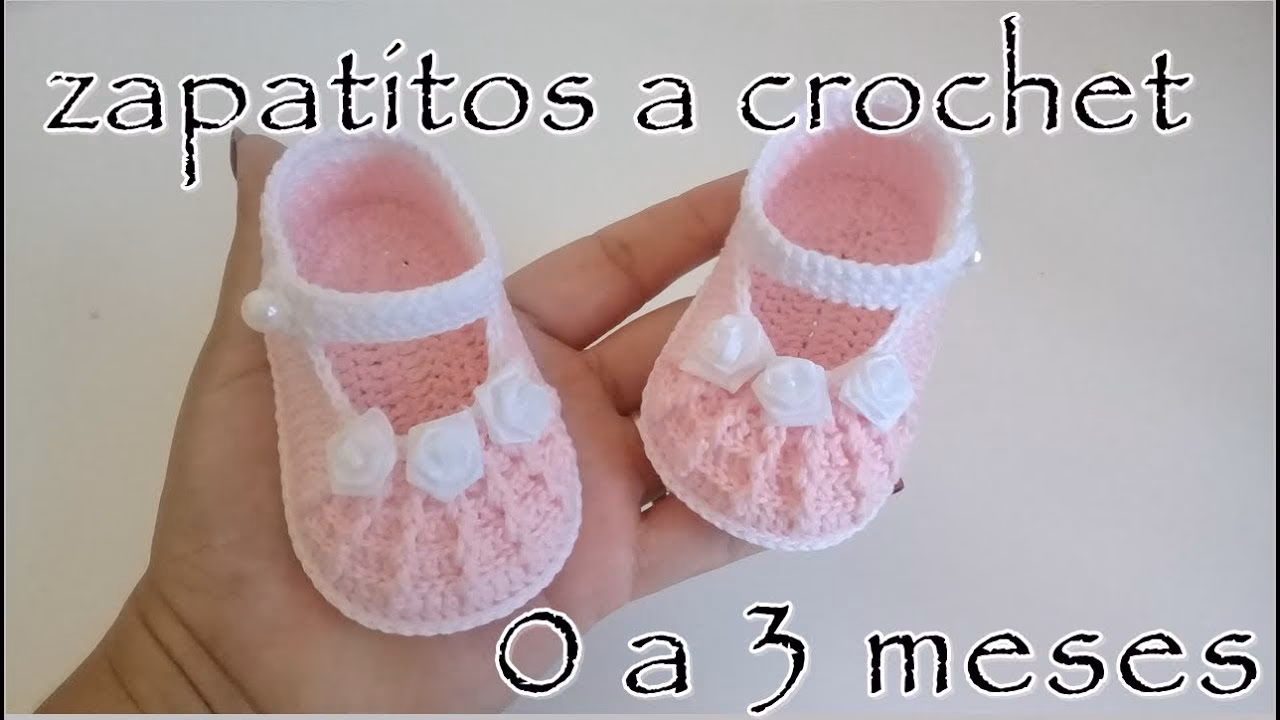 ¿Cómo hacer botitas de crochet para bebes recién nacidos?