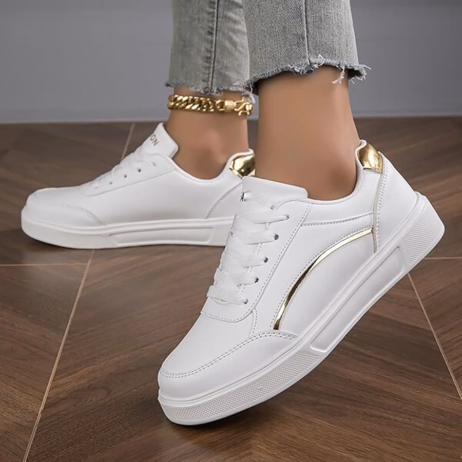 ¿Cuáles son las características de los zapatos blancos?