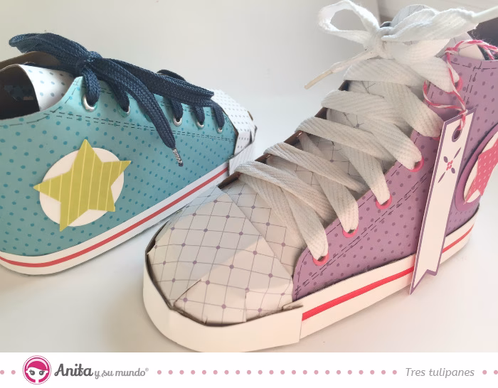 ¿Cómo se puede convertir una caja de zapatos en una cajonera?