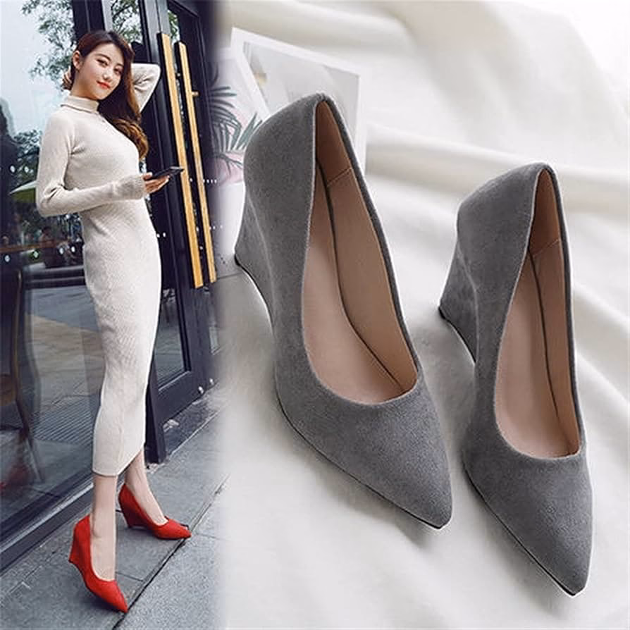 ¿Qué es el calzado gris de mujer?