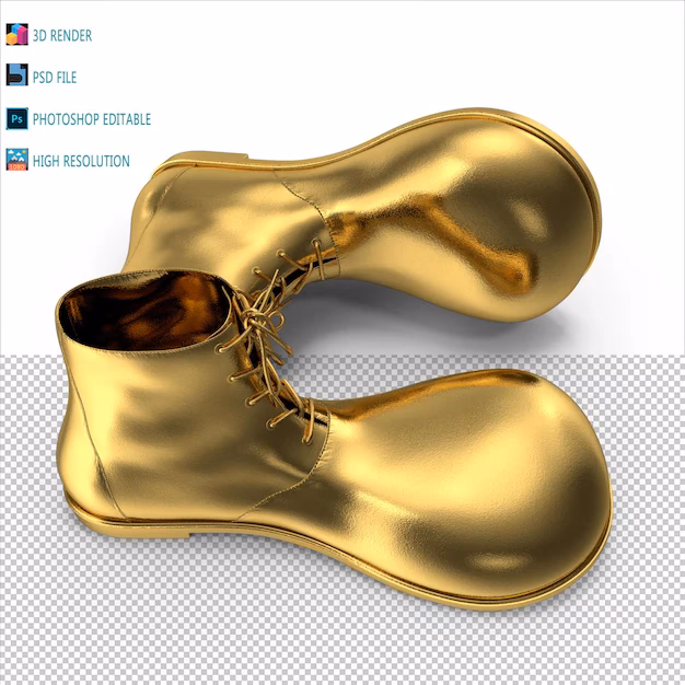 ¿Cómo combinar un payaso con zapatos o zapatillas rojas?