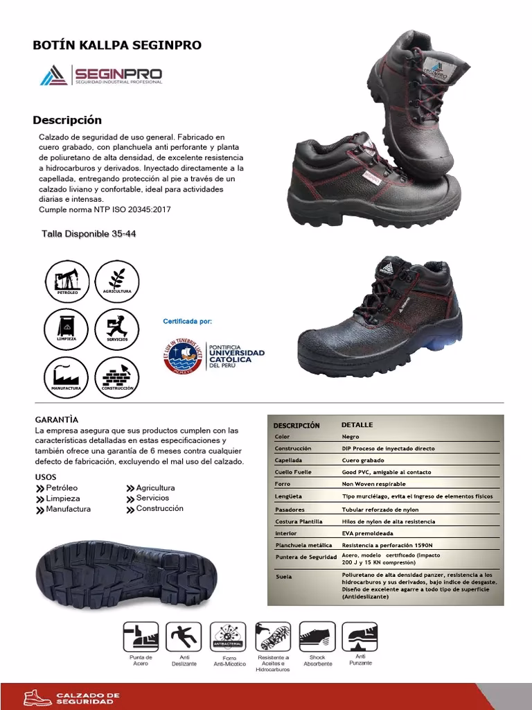 ¿Dónde fabricamos zapatos de seguridad?