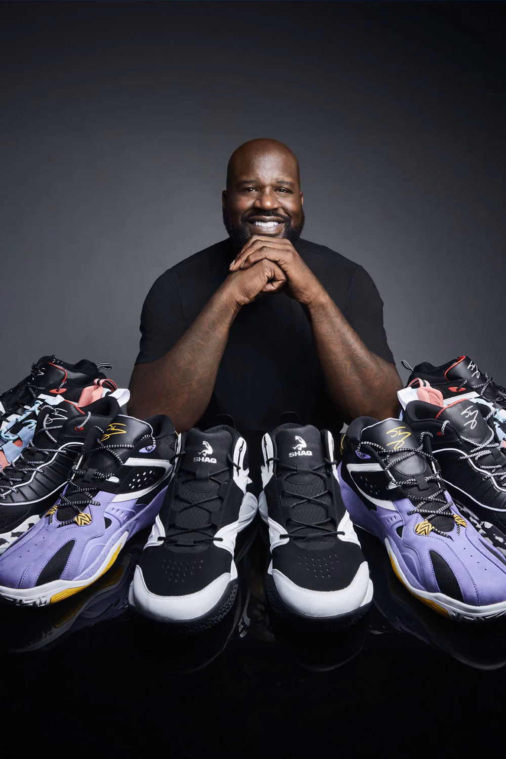 ¿Dónde se encuentra el par de tenis de Shaquille O Neal?