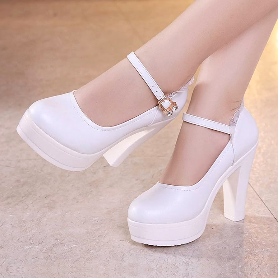 ¿Qué son los zapatos de salón clásicos blancos para mujer?