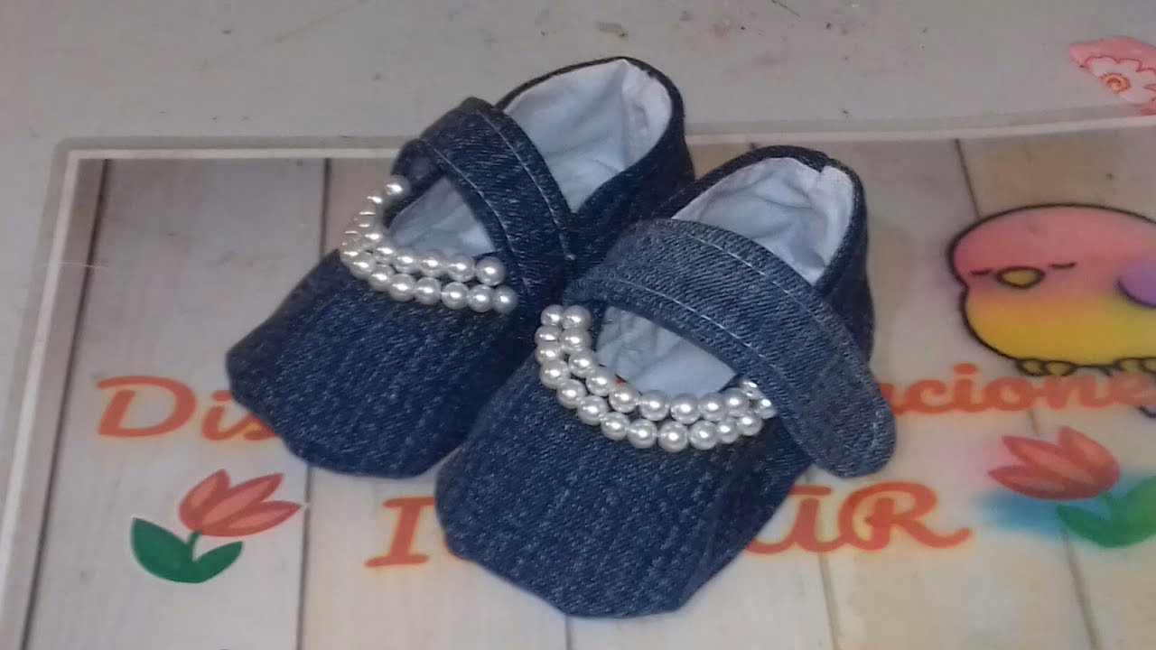 ¿Cómo hacer sandalias de tela para bebés de 12 meses?