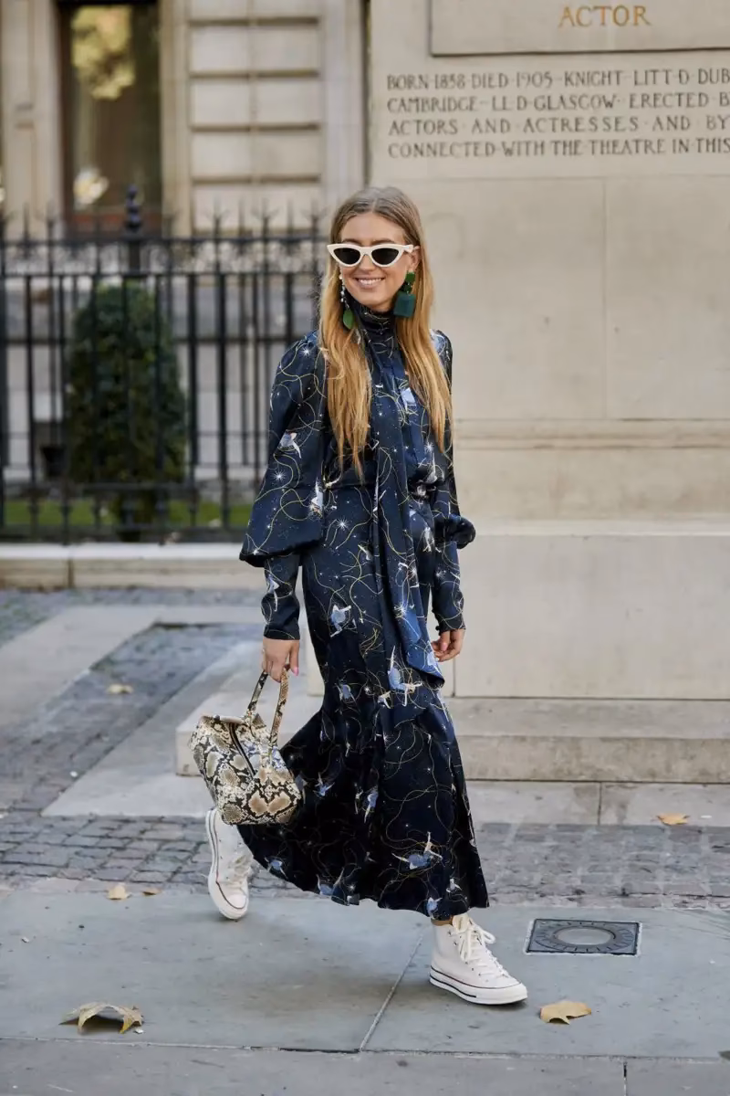 ¿Qué calzado elegir para un vestido largo Boho?