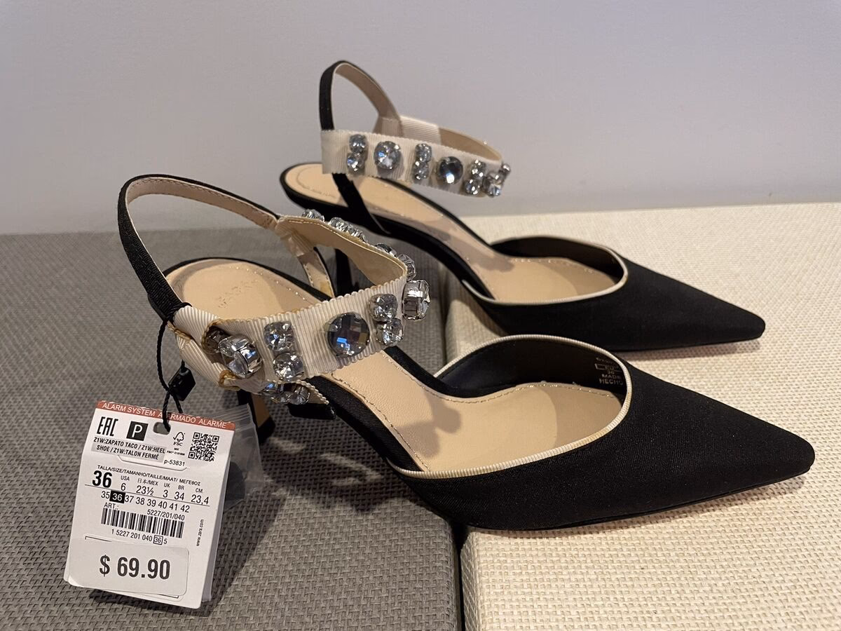 ¿Qué ofrece la colección de Zara de zapatos de tacón?